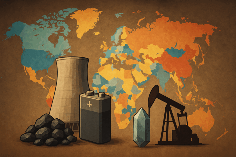 Natural Resources of the World and Their Geopolitical Implications
