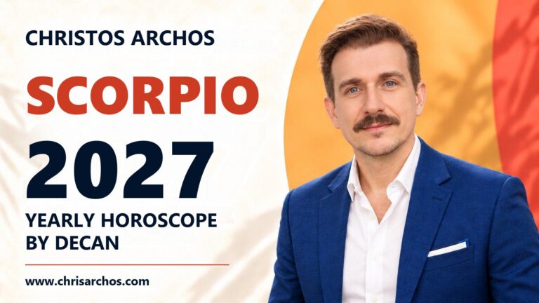 Scorpio 2027 yearly horoscope by decan